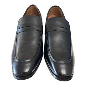 Tommy Hilfiger Simol Black Leather Loafers Men’s Size 9M